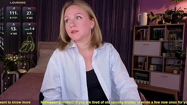 Lazy Lady online show from October 14, 2025, 11:55 am