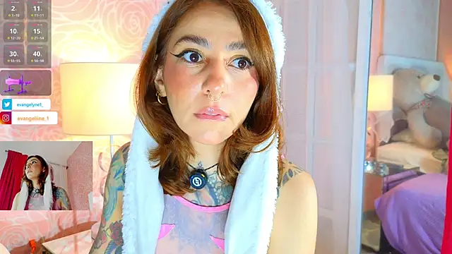 Snapshot of Evangelyne_1 chatting on June 21, 2026, 3:40 pm Evangelyne 1 online show from June 21, 2026, 3:40 pm