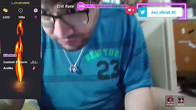 Javi 92 online show from March 21, 2026, 10:02 pm