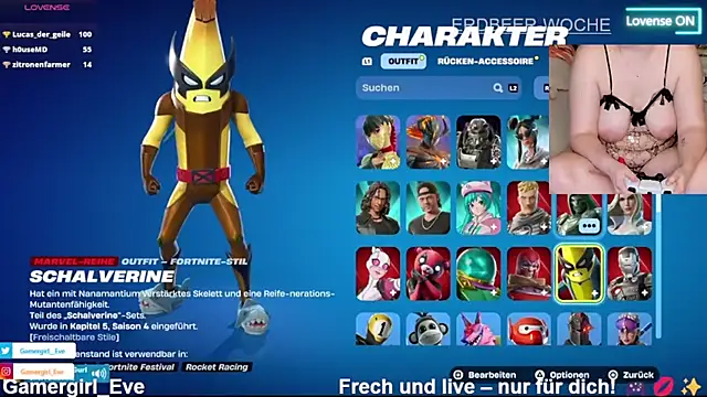 Snapshot of GamerGirl_Eve chatting on February 26, 2025, 10:26 pm GamerGirl Eve online show from February 26, 2025, 10:26 pm