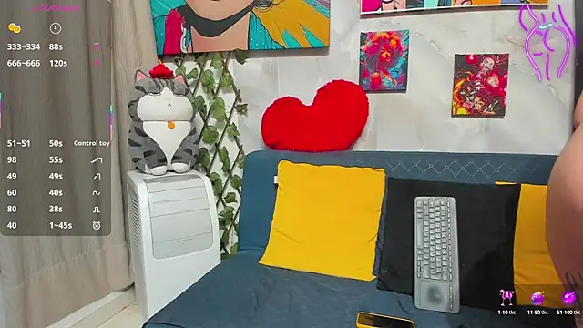 Snapshot of GabiMorgan chatting on October 10, 2025, 9:15 pm GabiMorgan online show from October 10, 2025, 9:15 pm