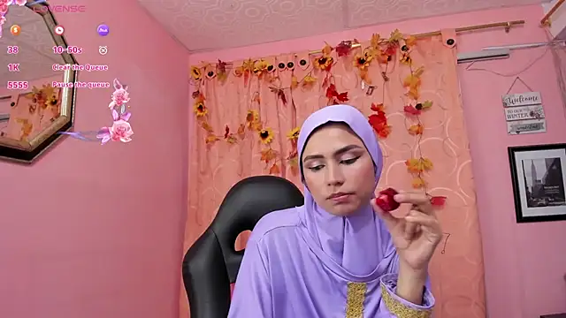 DarshaKhemu online show from November 27, 2025, 8:42 pm