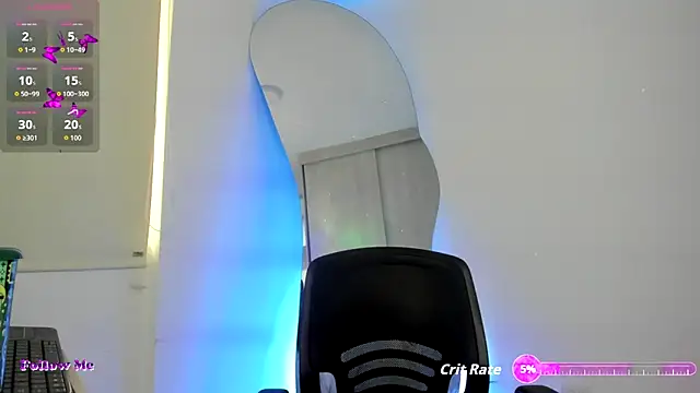 SussiVega online show from October 17, 2025, 10:33 pm