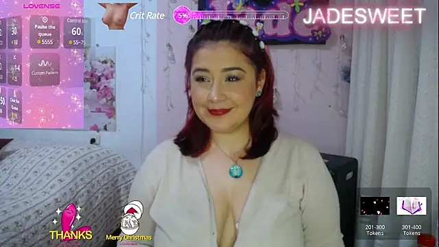 Snapshot of JADE_SWEET2 chatting on January 25, 2025, 10:07 pm JADE SWEET2 online show from January 25, 2025, 10:07 pm