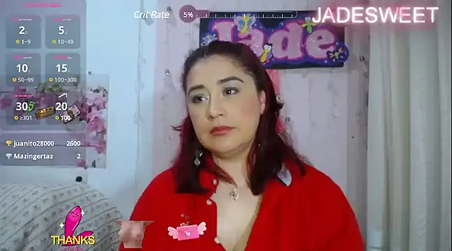 Snapshot of JADE_SWEET2 chatting on February 9, 2025, 9:49 pm JADE SWEET2 online show from February 9, 2025, 9:49 pm