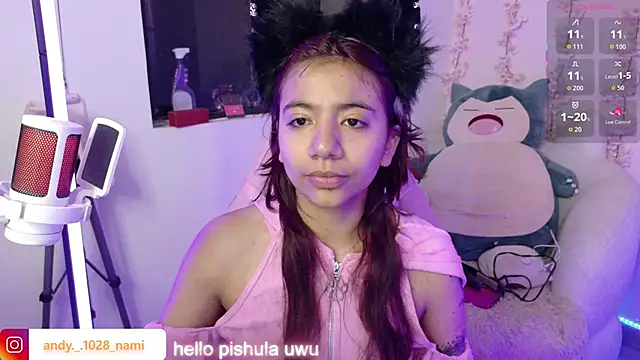 Snapshot of Nami_usagi chatting on March 18, 2026, 3:13 pm Nami usagi online show from March 18, 2026, 3:13 pm