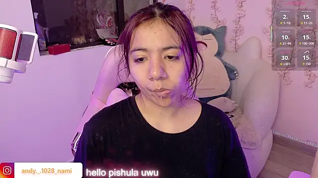 Snapshot of Nami_usagi chatting on March 31, 2026, 2:41 pm Nami usagi online show from March 31, 2026, 2:41 pm