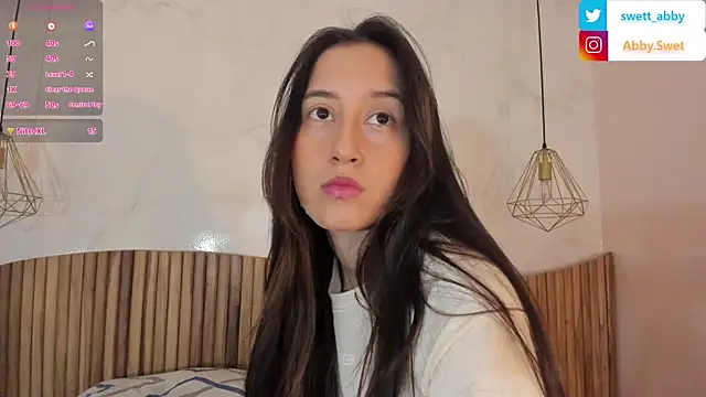 Snapshot of Abby_Sweet1_ chatting on June 19, 2026, 12:55 pm Abby Sweet1 online show from June 19, 2026, 12:55 pm