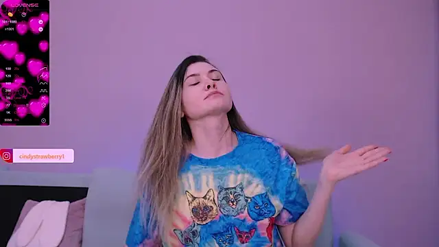 Cindy Sweety online show from February 16, 2026, 7:45 pm