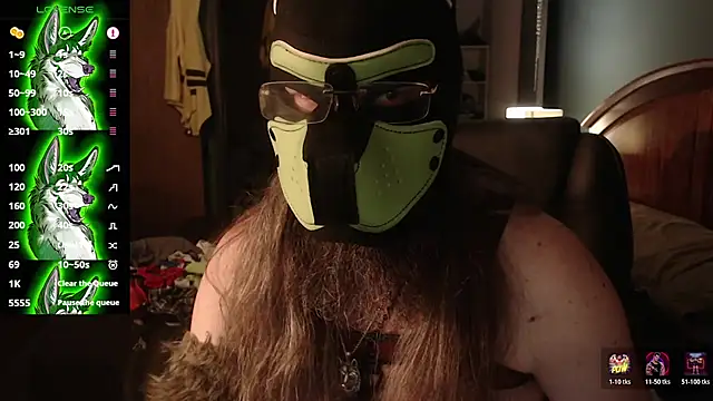 kinkywolf429 online show from July 18, 2026, 2:53 am