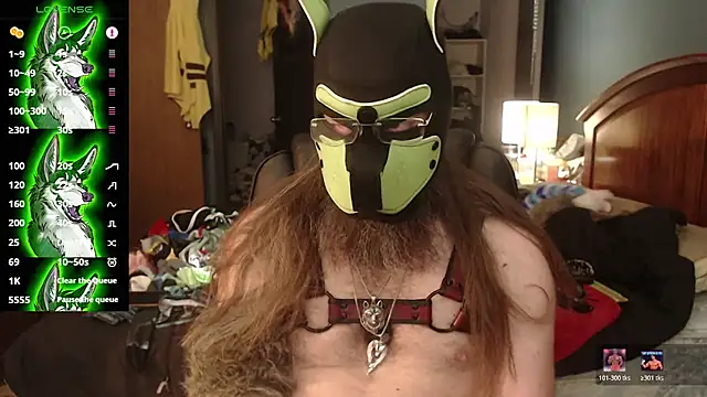 kinkywolf429 online show from July 5, 2026, 9:43 pm