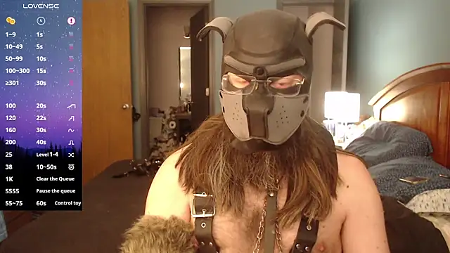 kinkywolf429 online show from March 2, 2025, 10:45 pm