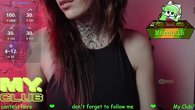 Witch Emma online show from March 15, 2026, 5:31 pm