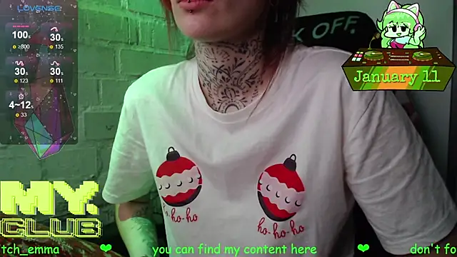 Witch Emma online show from January 11, 2026, 11:28 am