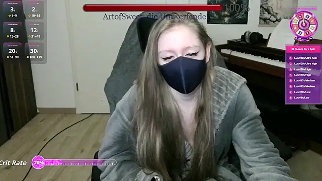 Snapshot of ArtofSweet chatting on April 15, 2026, 7:40 pm ArtofSweet online show from April 15, 2026, 7:40 pm