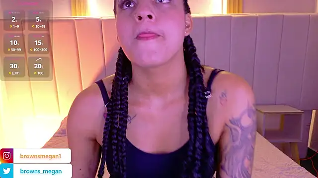 Megan browns1 online show from January 15, 2026, 1:03 pm