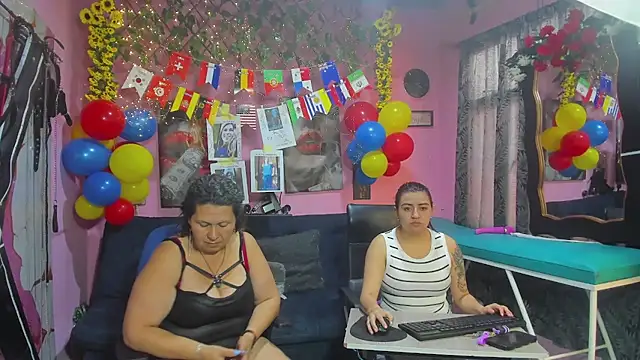 Snapshot of lesbiancuple chatting on June 21, 2026, 12:55 pm lesbiancuple online show from June 21, 2026, 12:55 pm