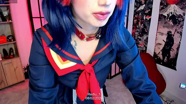 Snapshot of Redlu_1 chatting on February 8, 2026, 11:13 pm Redlu 1 online show from February 8, 2026, 11:13 pm