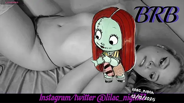 Snapshot of lilac_night33 chatting on October 12, 2025, 12:28 pm lilac night33 online show from October 12, 2025, 12:28 pm