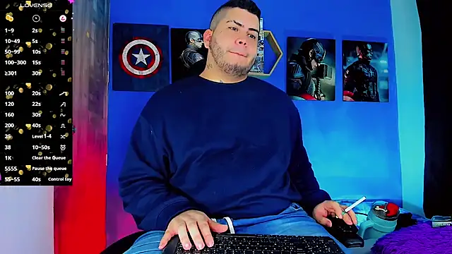 Thomas chubbyxhot online show from October 20, 2025, 3:30 am