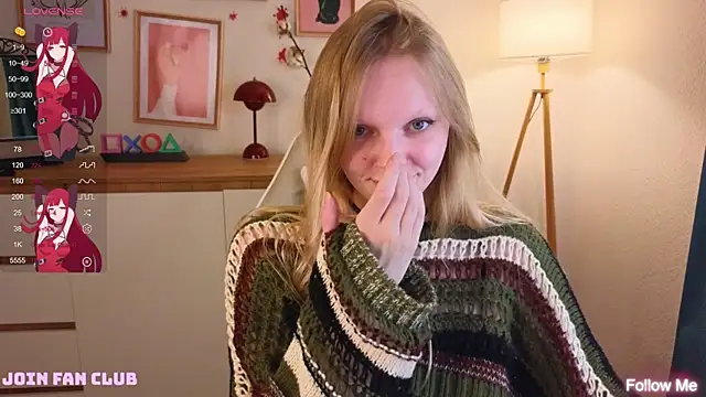 Snapshot of evangel1ne chatting on November 13, 2025, 9:30 pm evangel1ne online show from November 13, 2025, 9:30 pm