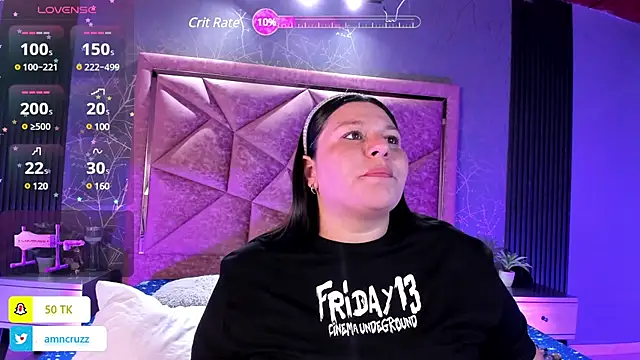 Snapshot of Amanda-Cruz chatting on March 22, 2025, 10:48 pm Amanda-Cruz online show from March 22, 2025, 10:48 pm