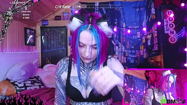 Snapshot of NekoCyber chatting on February 13, 2025, 8:38 am NekoCyber online show from February 13, 2025, 8:38 am