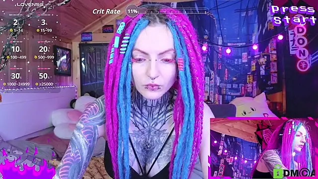 Snapshot of NekoCyber chatting on October 4, 2025, 4:58 am NekoCyber online show from October 4, 2025, 4:58 am