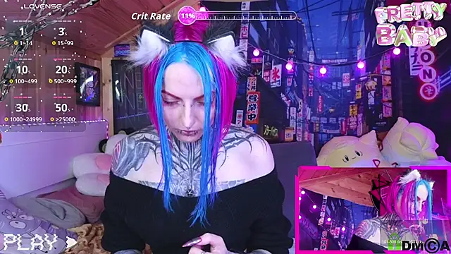 Snapshot of NekoCyber chatting on October 18, 2025, 4:58 am NekoCyber online show from October 18, 2025, 4:58 am