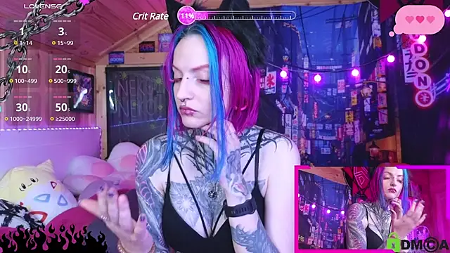 Snapshot of NekoCyber chatting on March 2, 2025, 5:33 am NekoCyber online show from March 2, 2025, 5:33 am