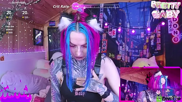 Snapshot of NekoCyber chatting on November 23, 2025, 5:06 am NekoCyber online show from November 23, 2025, 5:06 am