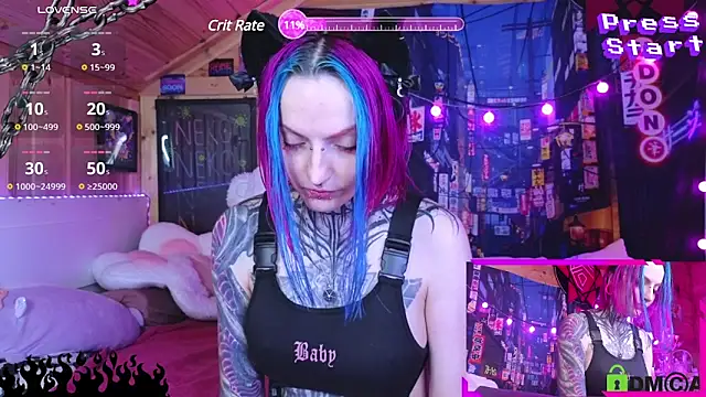 Snapshot of NekoCyber chatting on March 10, 2025, 5:11 am NekoCyber online show from March 10, 2025, 5:11 am