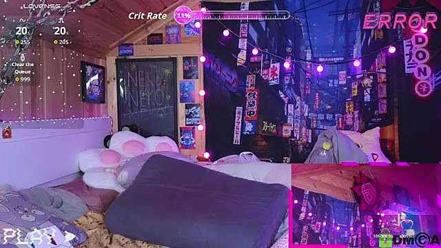 Snapshot of NekoCyber chatting on September 11, 2025, 5:18 am NekoCyber online show from September 11, 2025, 5:18 am