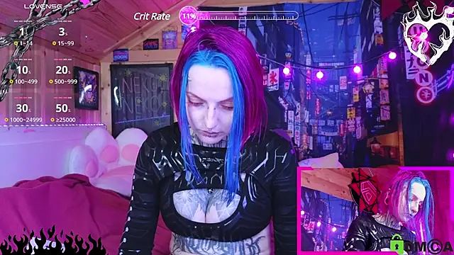 Snapshot of NekoCyber chatting on January 9, 2025, 6:36 pm NekoCyber online show from January 9, 2025, 6:36 pm