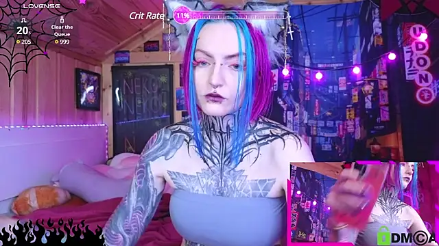 Snapshot of NekoCyber chatting on February 9, 2025, 4:36 am NekoCyber online show from February 9, 2025, 4:36 am