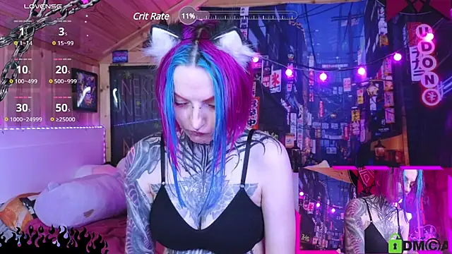 Snapshot of NekoCyber chatting on February 15, 2025, 8:11 am NekoCyber online show from February 15, 2025, 8:11 am