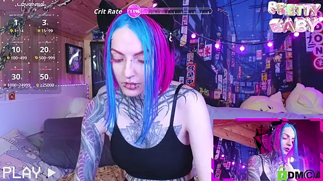 Snapshot of NekoCyber chatting on October 22, 2025, 5:07 am NekoCyber online show from October 22, 2025, 5:07 am