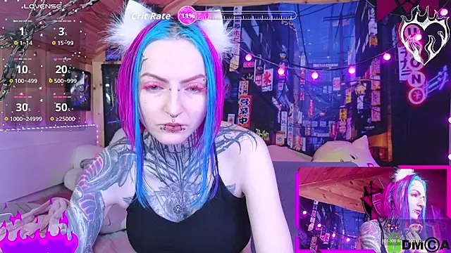 Snapshot of NekoCyber chatting on November 19, 2025, 5:29 am NekoCyber online show from November 19, 2025, 5:29 am