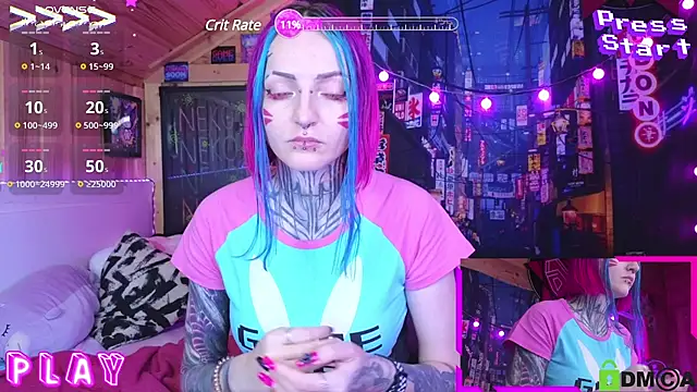 Snapshot of NekoCyber chatting on December 4, 2024, 4:10 pm NekoCyber online show from December 4, 2024, 4:10 pm