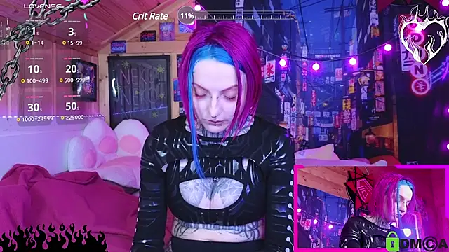 Snapshot of NekoCyber chatting on January 9, 2025, 9:37 pm NekoCyber online show from January 9, 2025, 9:37 pm