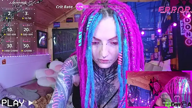 Snapshot of NekoCyber chatting on September 21, 2025, 4:50 am NekoCyber online show from September 21, 2025, 4:50 am