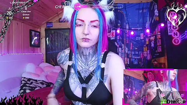 Snapshot of NekoCyber chatting on December 25, 2024, 4:22 am NekoCyber online show from December 25, 2024, 4:22 am