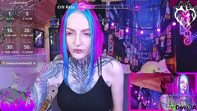 Snapshot of NekoCyber chatting on November 8, 2025, 5:00 am NekoCyber online show from November 8, 2025, 5:00 am