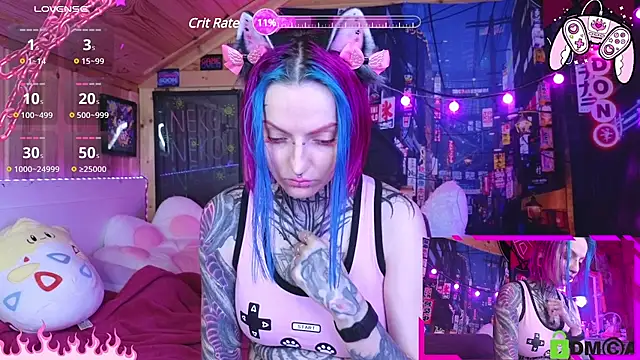 Snapshot of NekoCyber chatting on March 5, 2025, 5:18 am NekoCyber online show from March 5, 2025, 5:18 am