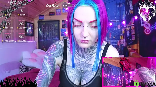 Snapshot of NekoCyber chatting on December 29, 2024, 4:27 am NekoCyber online show from December 29, 2024, 4:27 am