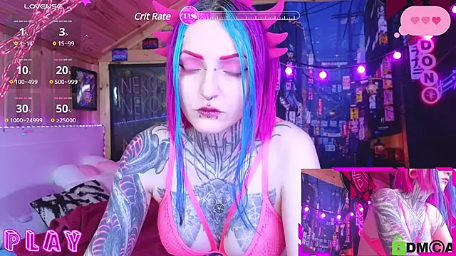 Snapshot of NekoCyber chatting on December 12, 2024, 4:26 am NekoCyber online show from December 12, 2024, 4:26 am