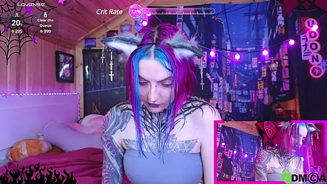 Snapshot of NekoCyber chatting on February 9, 2025, 7:37 am NekoCyber online show from February 9, 2025, 7:37 am