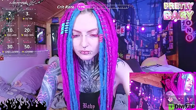 Snapshot of NekoCyber chatting on October 1, 2025, 5:01 am NekoCyber online show from October 1, 2025, 5:01 am