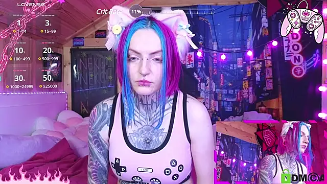 Snapshot of NekoCyber chatting on January 30, 2025, 8:22 am NekoCyber online show from January 30, 2025, 8:22 am