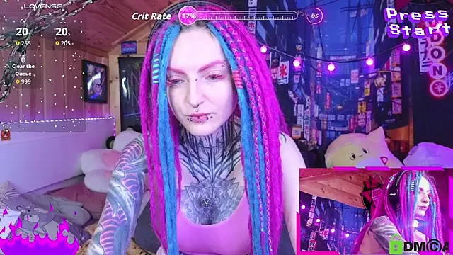 Snapshot of NekoCyber chatting on October 8, 2025, 4:58 am NekoCyber online show from October 8, 2025, 4:58 am